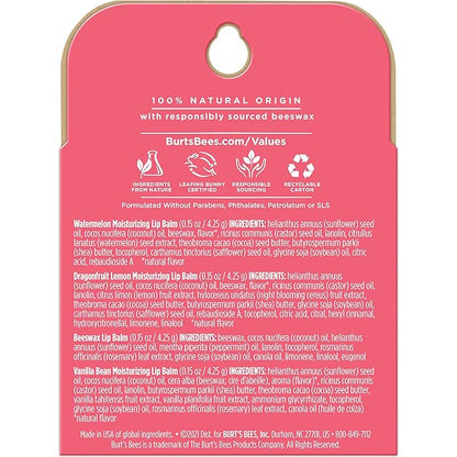 Burt's Bees Lip Balm, Moisturizing Lip