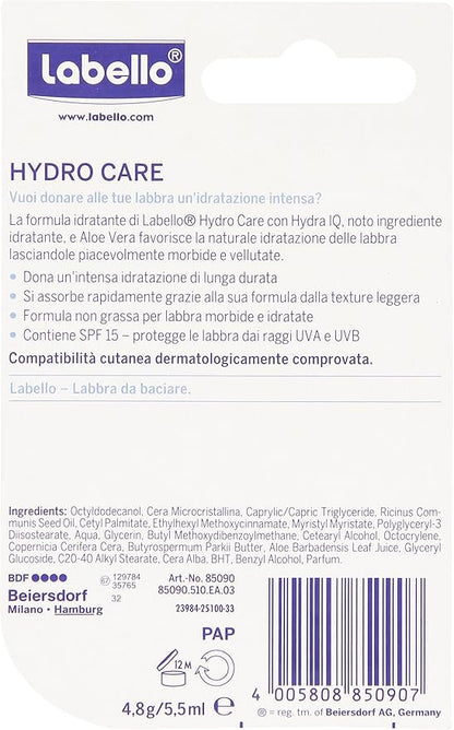 Labello Hydro Care Lip Balm 4.8 g