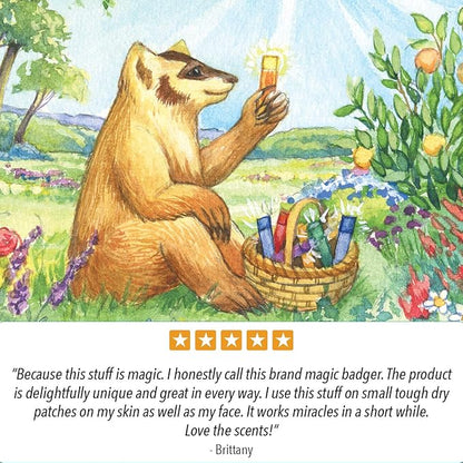 Badger - Cocoa Butter Lip Balm, oz