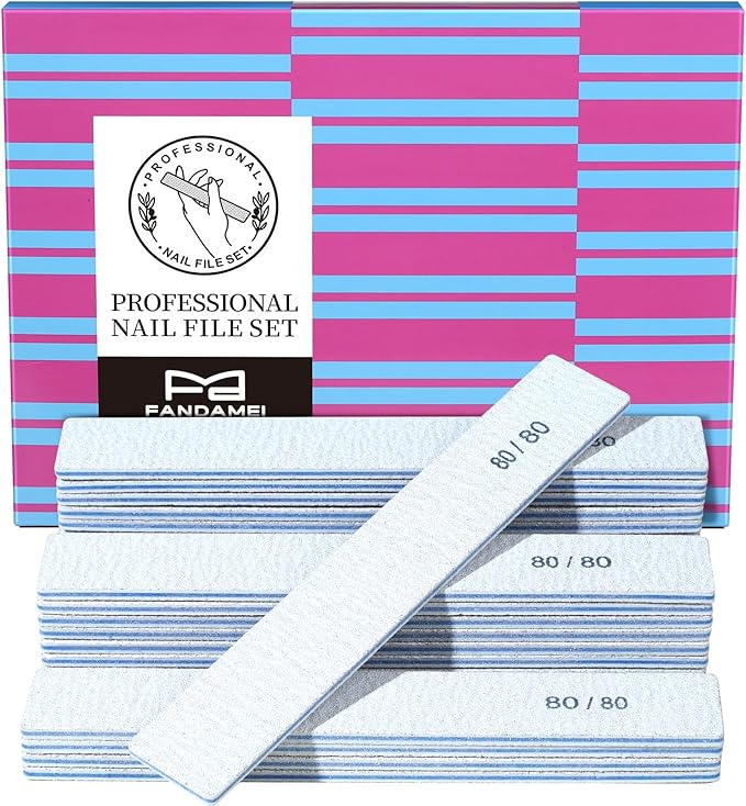 Fandamei 80/80 grit nail file,
