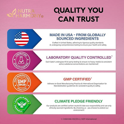 Vitamin B Complex for Men & Women - Made in USA - B-Complex: B1, B2, B3, B5, B6, B7, B8, B9, B12 with Vitamin C, Choline, Inositol - Energy, Brain & Heart Support Supplement, 60 Vegan Capsules