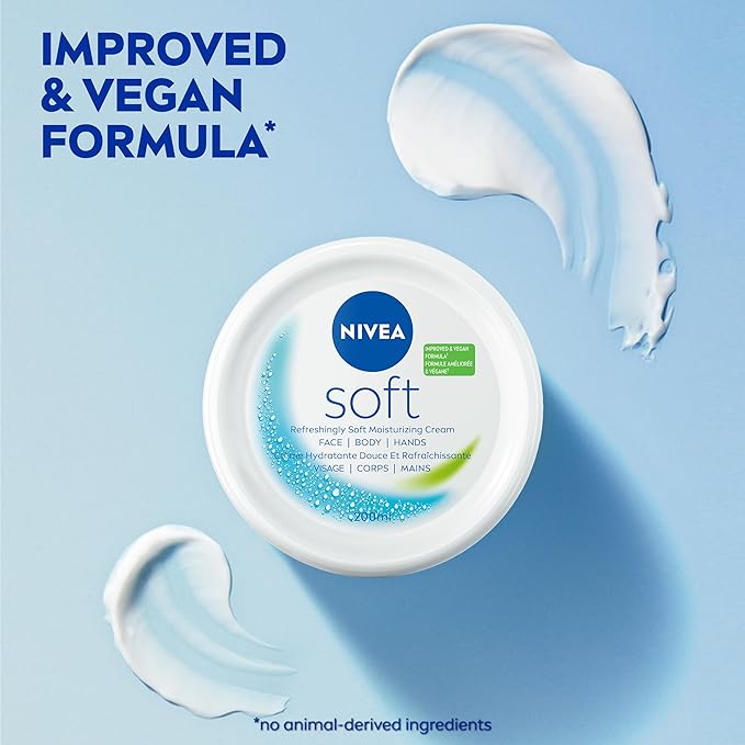 NIVEA Soft Moisturizing Creme 6.8 Ounce