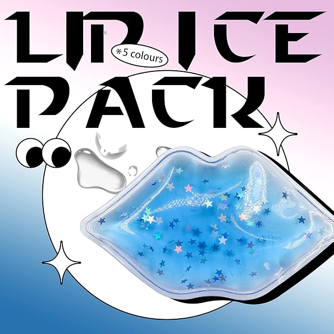 Lip Ice Pack, Mini Small Gel Bruising,10