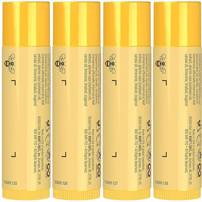 Burt's Bees Christmas Gifts, 4 Lip Balm