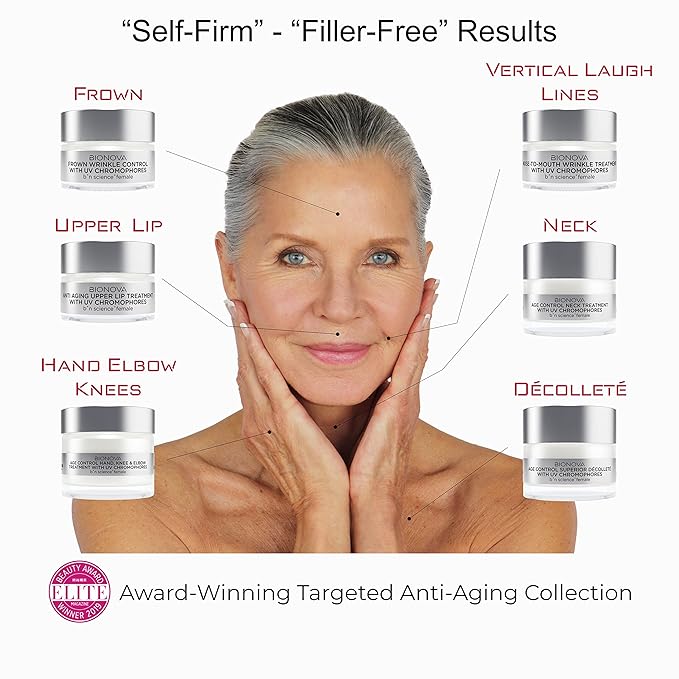 Nose-to-Mouth Wrinkle Treatment with UV Chromophores