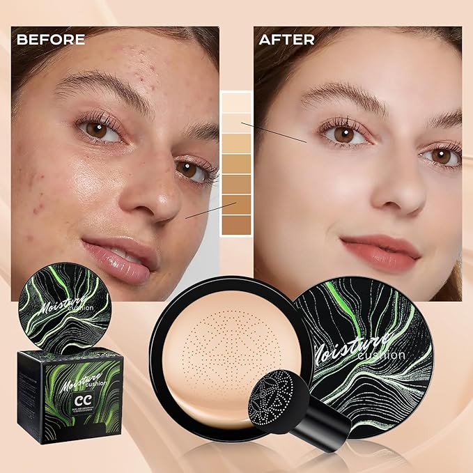 Mushroom Head Air Cushion CC Cream - BB Types (Nude)