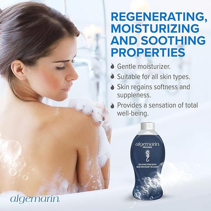 Original Scent Foam Bath – European Sea Aromatherapy (1-Pack, 750 ml)