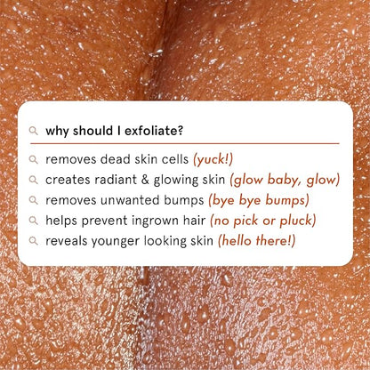 Cleanlogic organic cotton exfoliating body