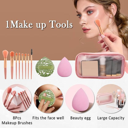 All In One Multipurpose Makeup Kit for Women,Travel