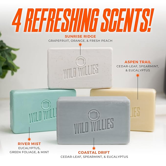 Wild Willies Moisturizing Mens Bar Soap