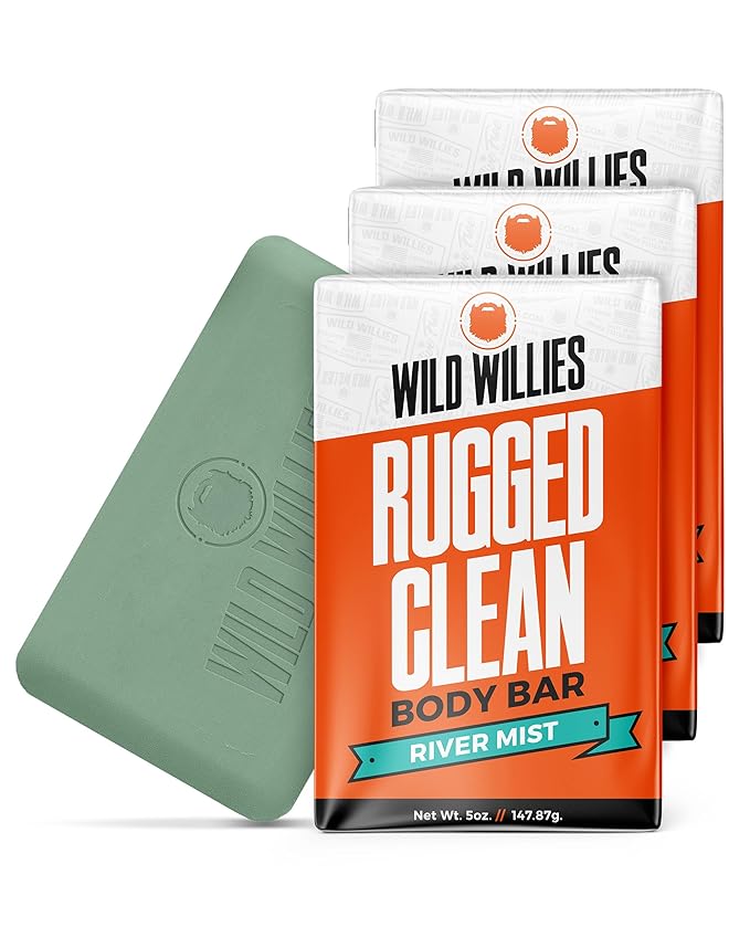 Wild Willies Moisturizing Mens Bar Soap