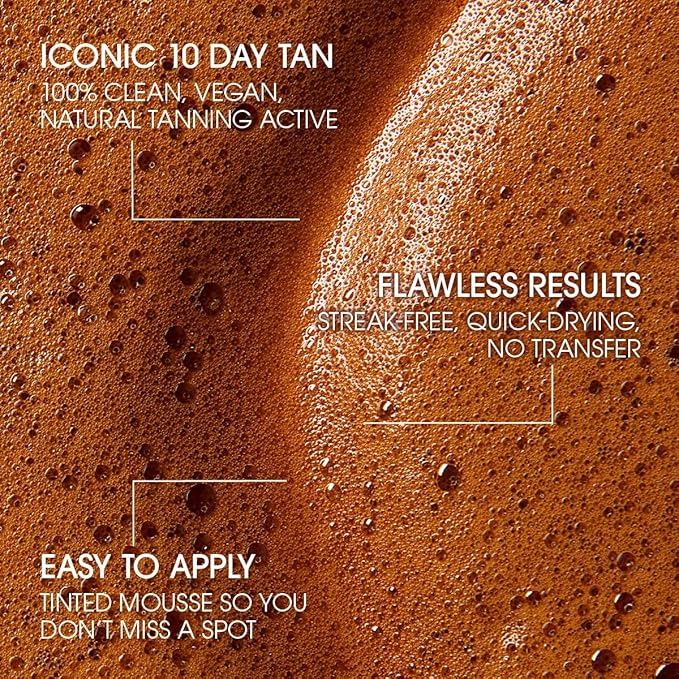 St.Tropez Self Tan Classic Mini Kit, Travel-Sized Bronzing Mousse & Tanning Applicator Mitt, Vegan-Friendly Tanner, Even & Natural Self Tan, Up to 10 Day Wear