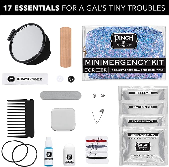 Pinch Provisions Blue Periwinkle Minimergency Kit, Holiday’s