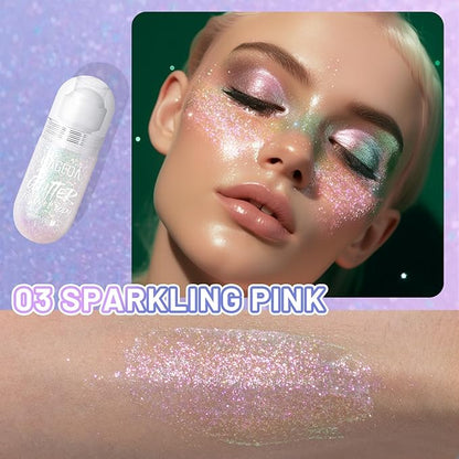 Dageda body glitter gel, roll-on