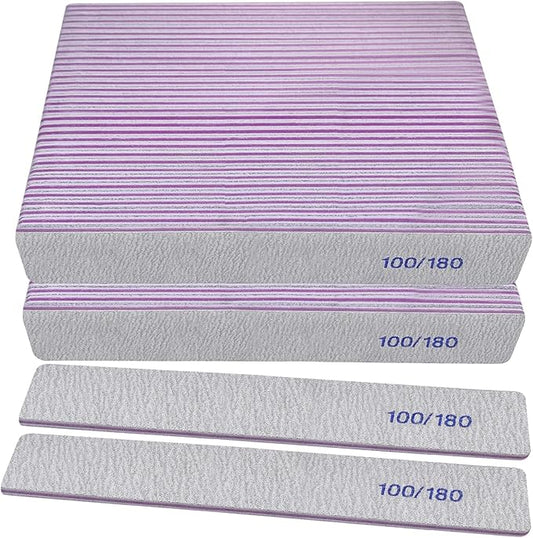 Nail Files (50 Pack), 100/180
