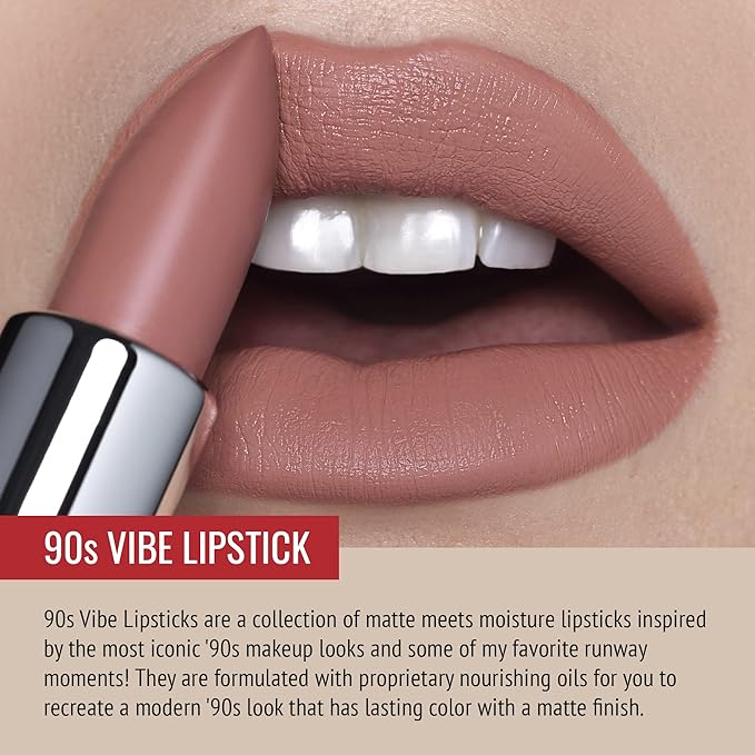 Runway Rogue 90s Vibe Lipstick Trio, Moisturizing Matte Rogue