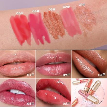 Lip Plumping Lip Gloss,Lip Plumper, Hydrating,