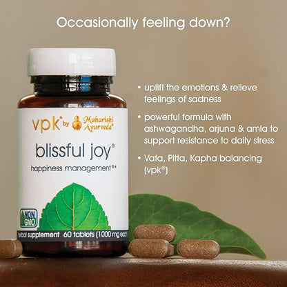 Maharishi Ayurveda - Blissful Joy Mood (60 Herbal 1000 mg)