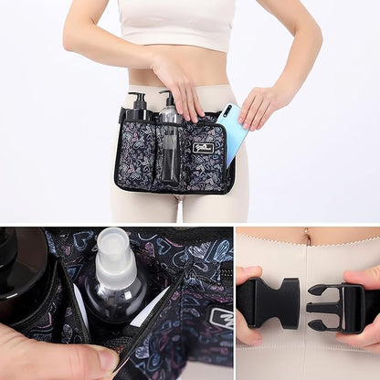 Massage Oil Bag Massage Bottle Bag Massage Therapist Holster Massage Lotion Holster Massage Oil Holster (3Huixin
