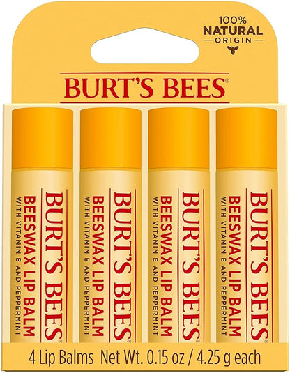 Beeswax Lip Balm Pack by Burts