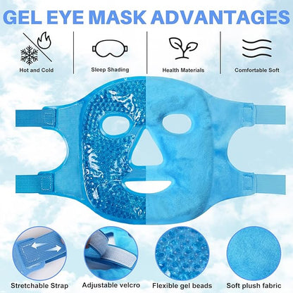 Ice pack cold face, eye