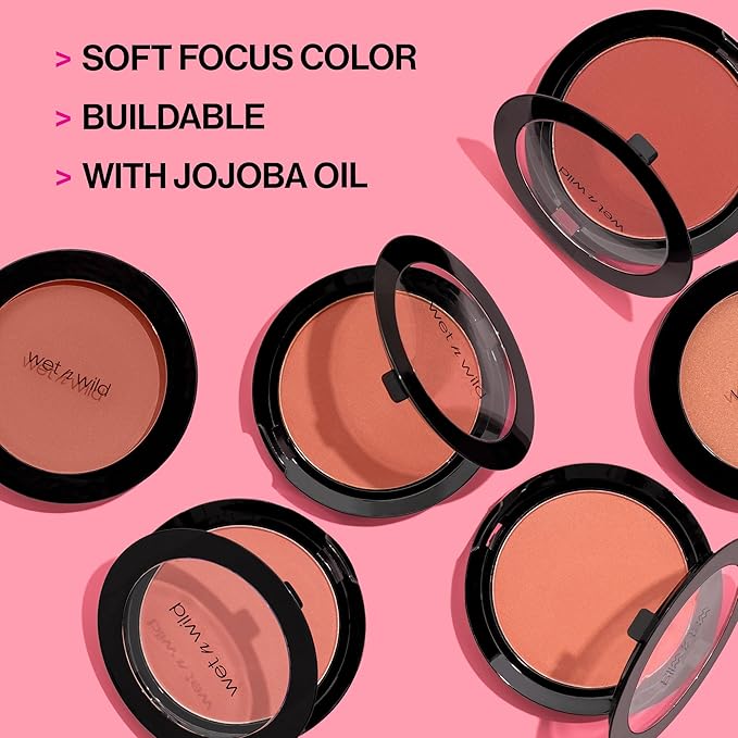 wet n wild Color Icon Blush, Effortless Glow Nudist Society(Packaged)