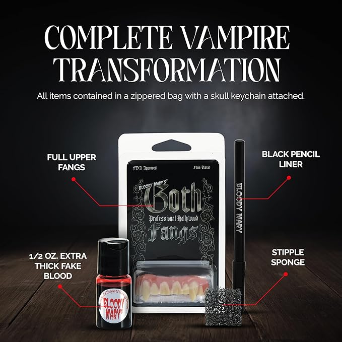 Vampire SFX Makeup Kit - Deluxe 2 Oz