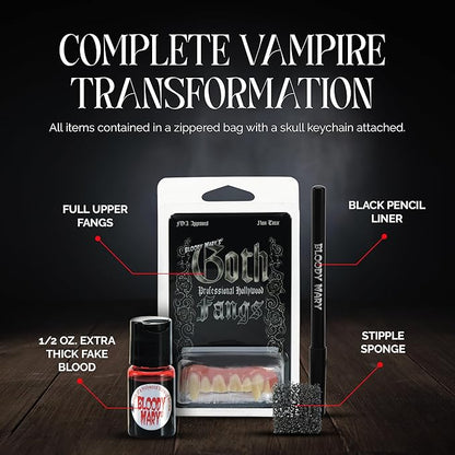 Vampire SFX Makeup Kit - Deluxe 2 Oz
