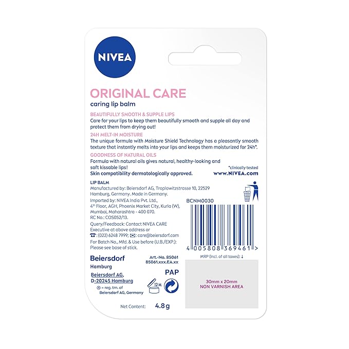 Nivea Lipcare Essential 4.8g