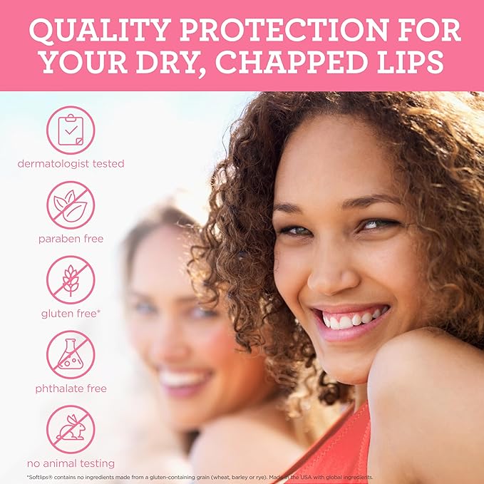 Softlips Watermelon Lip Balm 2-Pack Lips