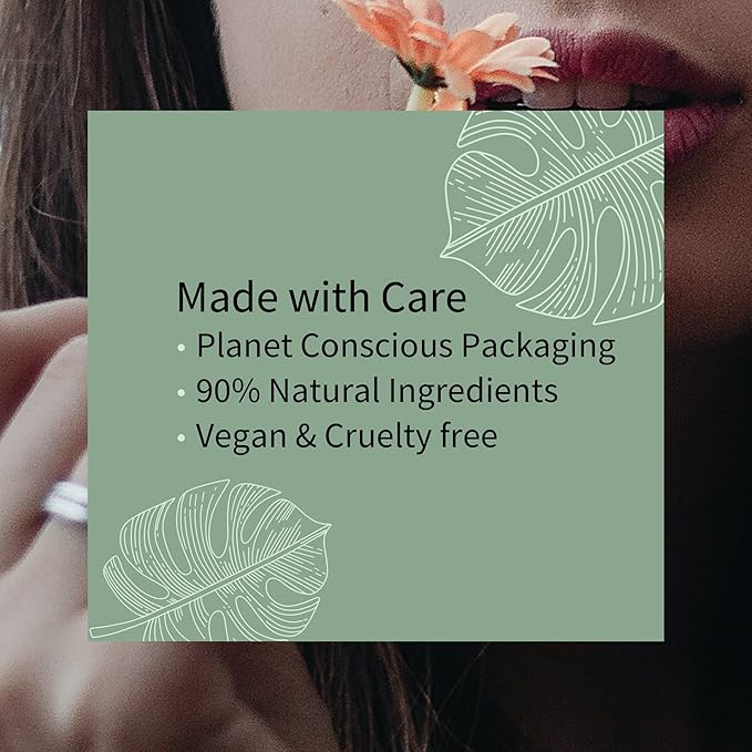 Vegan Lipstick (Peony) - Sensational One-Stroke Long Lasting Lipstick from Natural Oils & Butters Full-Coverage Lip Color with Shea Butter & Coconut Extact - Premium Hydrating Lipsticks