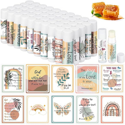 50 Pack Lip Balm Religious Styles