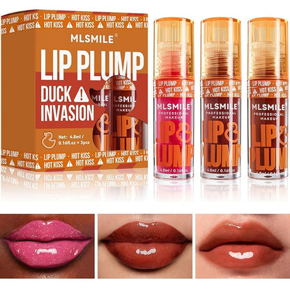 3 Colors Duck Lip Plump High Pigment Plumping High