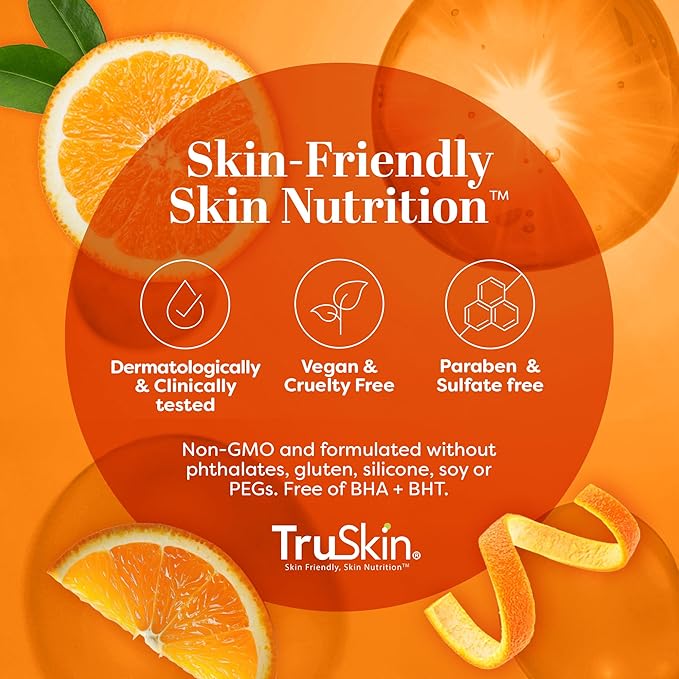 TruSkin Face Serum Trio – Hyaluronic Acid, Vitamin C & Retinol Serum for Face – Anti Aging Skin Care Set for Women – Skincare for Bright, Smooth, Hydrated & Firmer-Looking Skin, 1 fl oz, 3 Bottles
