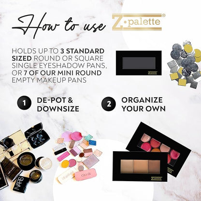 Mini Magnetic Makeup Palette, Empty Magnetic Palette, Universal