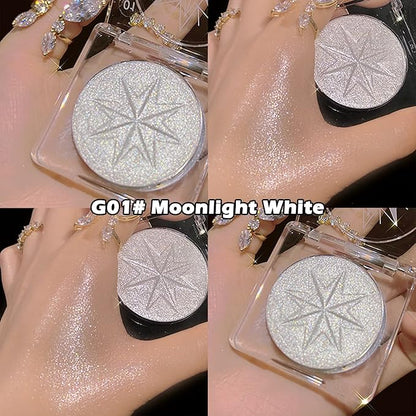 Erinde Pearl White Shimmer Glitter Highlighter Highlight Makeup