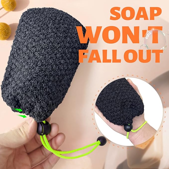 MIG4U Exfoliating Soap Bag for Shower