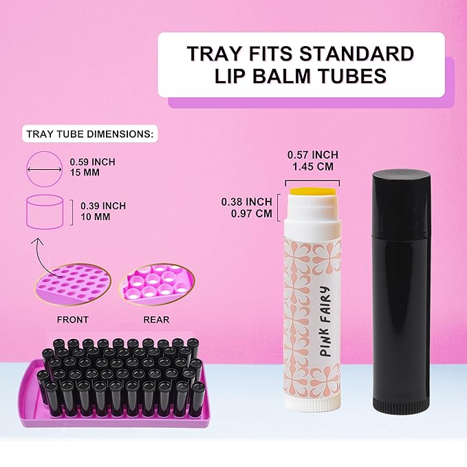 Lip Balm Filling Tray Kit -