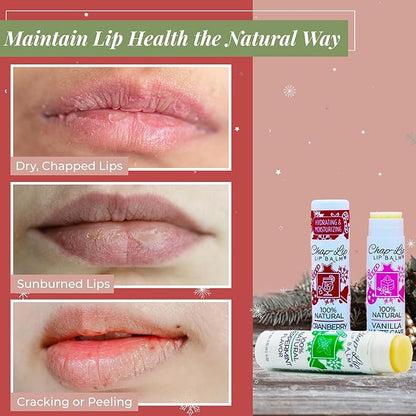 100% Natural Lip Balm Set - Petroleum
