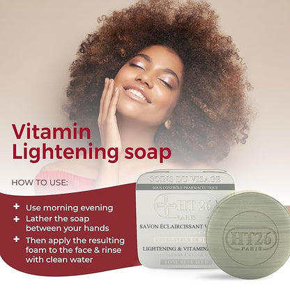 HT26 Lightening Caviar Soap for Melanin