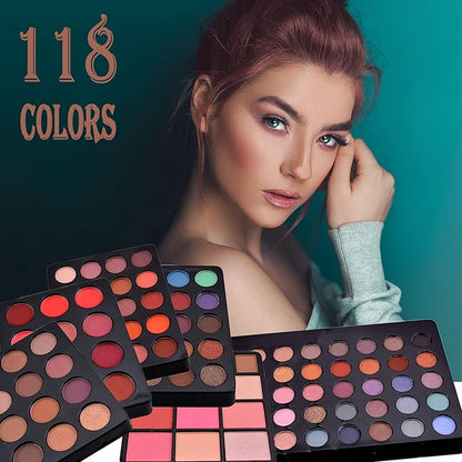 118 Colors Makeup Kit All-in-one Makeup