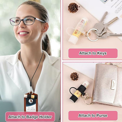 Desing Wish Silicone Lip Balm Holder Lanyard