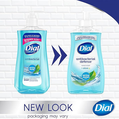 Dial Antibacterial Liquid Hand Soap, Spring