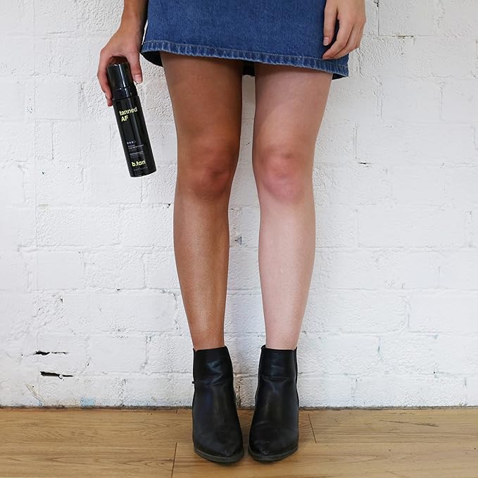 b.tan Dark Self Tanner Mini Kit Tanning