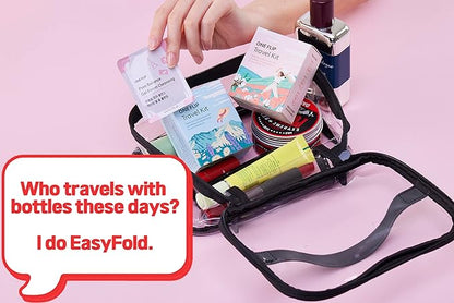 Korean Skin Care Travel Size Toiletries Set Sample Size (Shampoo 5pcs & Body Wash 5pcs) Korean Beauty Must Haves, Disposable, Essentials for Women, Men