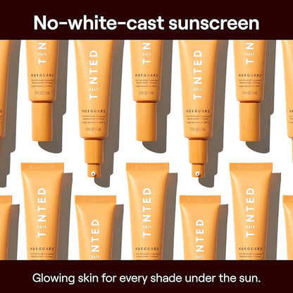 Live Tinted Hueguard® Jumbo 3-in-1 Mineral Sunscreen, Moisturizer, & Primer for Face and Body - Hydrate and Protect the Skin Year Round - SPF 30 to Protect Against UVA/UVB Rays, 5 Fl Oz