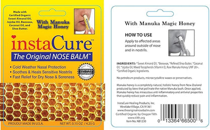 InstaCure's Original Nose Balm with Manuka Heals