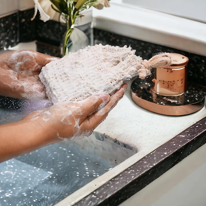 5-Piece Soap Bags for Soap Bars,