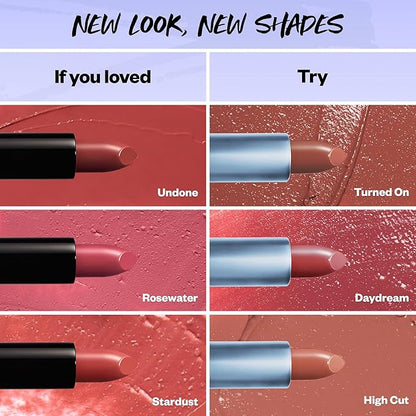 Kosas Weightless Lip Color Nourishing Satin Lipstick - High Impact Lip Color with Clean Formula - Comfy Feel & Soft Finish - High Cut