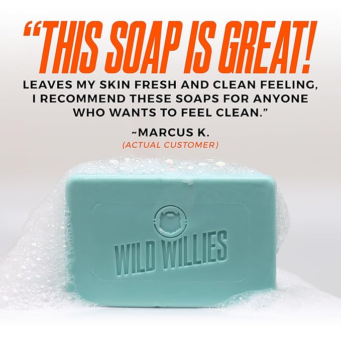Wild Willies Moisturizing Mens Bar Soap
